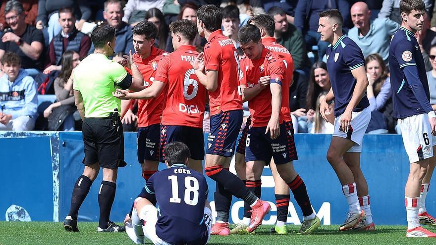 El VAR se ceba con Osasuna Promesas