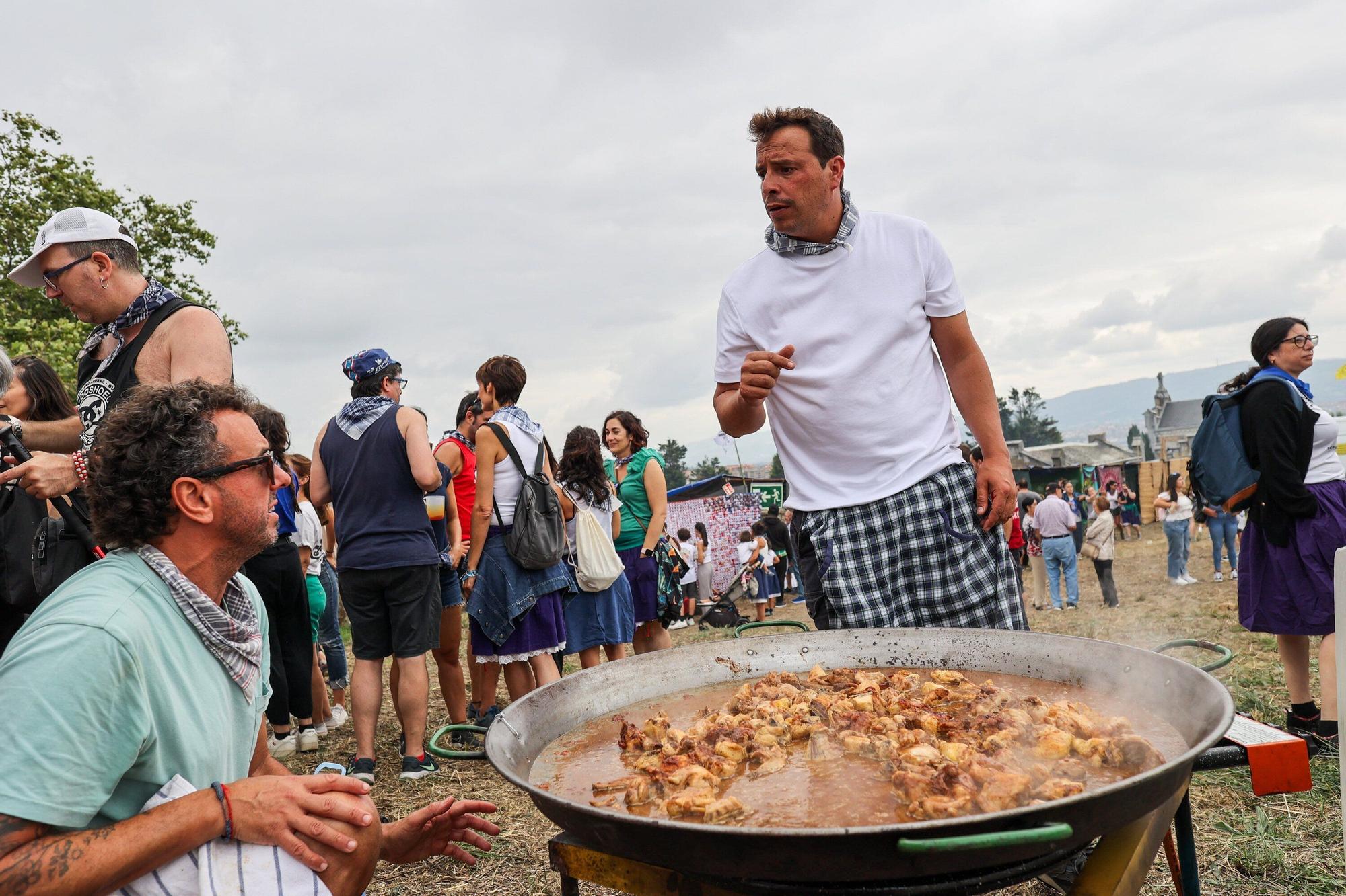 En imágenes: Getxo celebra sus Paellas de Aixerrota