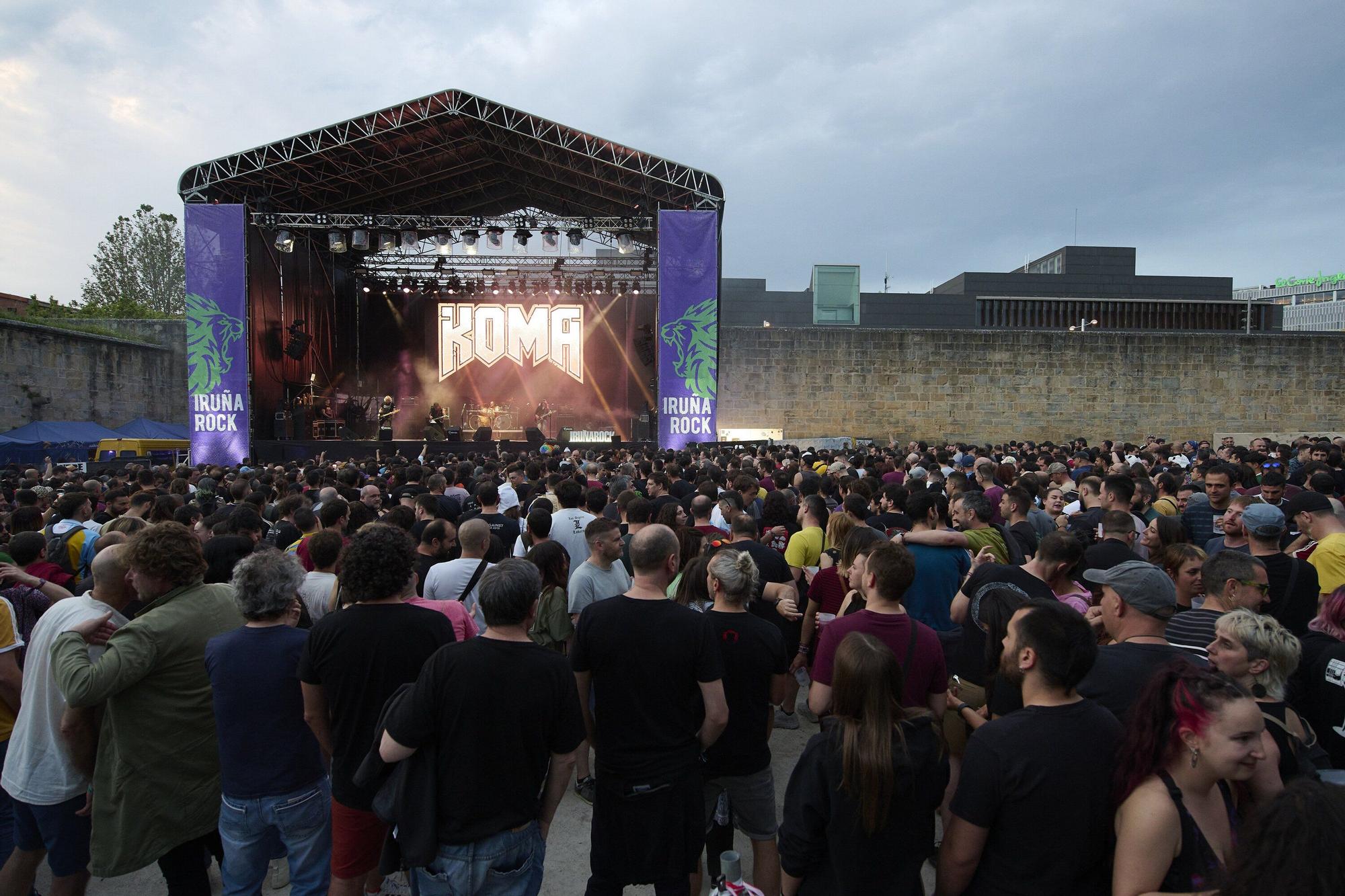 Fotos del primer día del Iruña Rock 2025