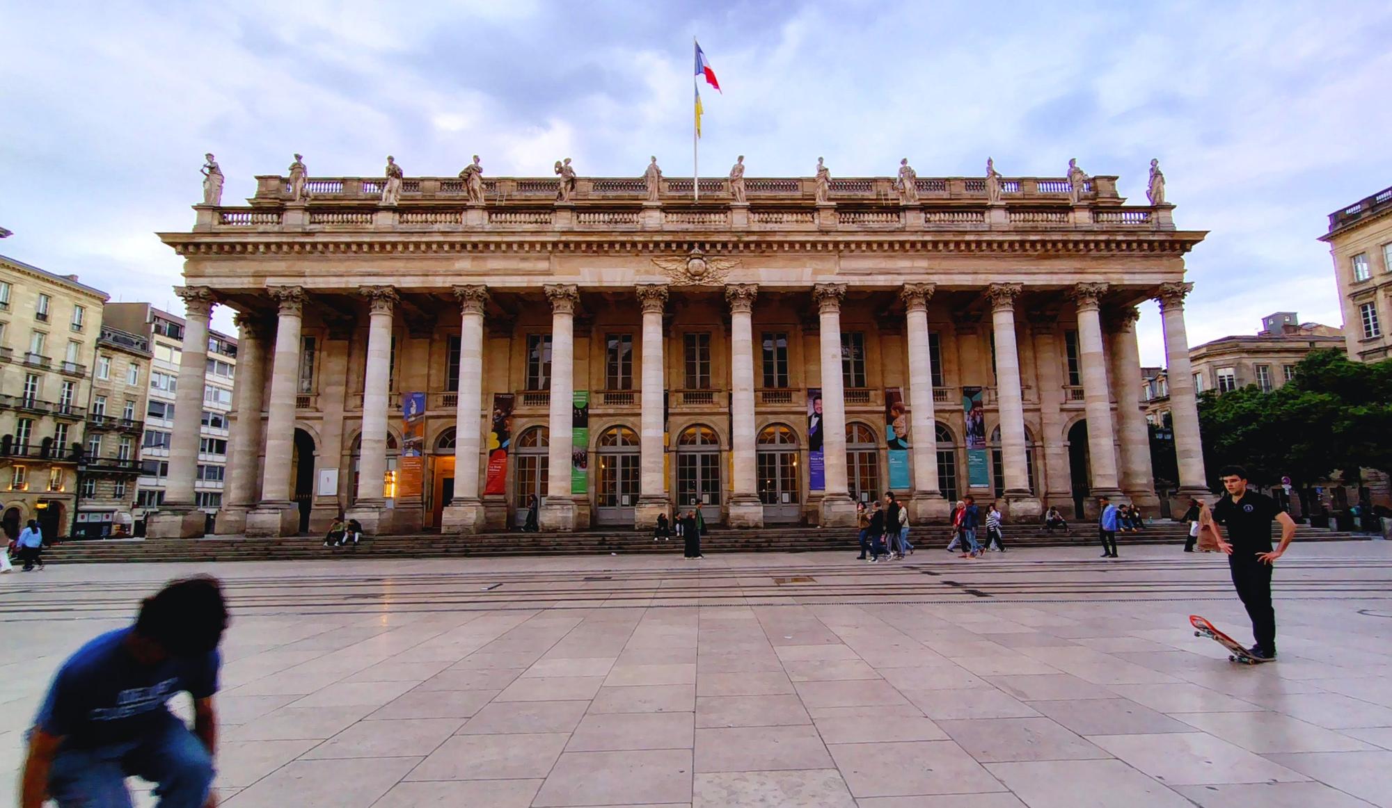 El Gran Teatro, construido en el s XVIII, uno de los edificios más emblemáticos de la ciudad.