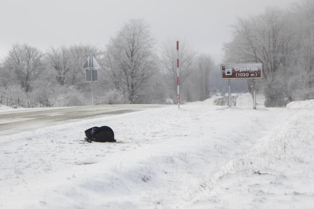 Nieve en Álava