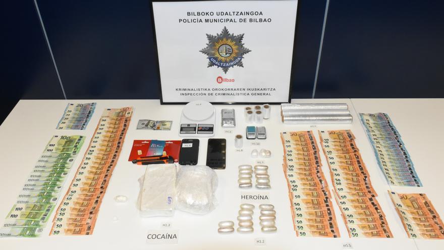 Atxilotu bat Bilbon droga trafikoan aritzeagatik