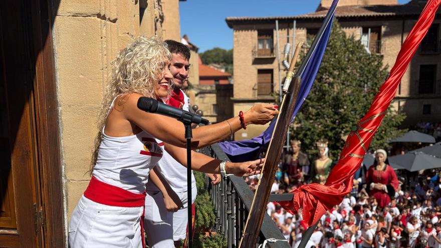El cohete de Viana, un brindis por la colaboración de PSN, EH Bildu y Geroa Bai