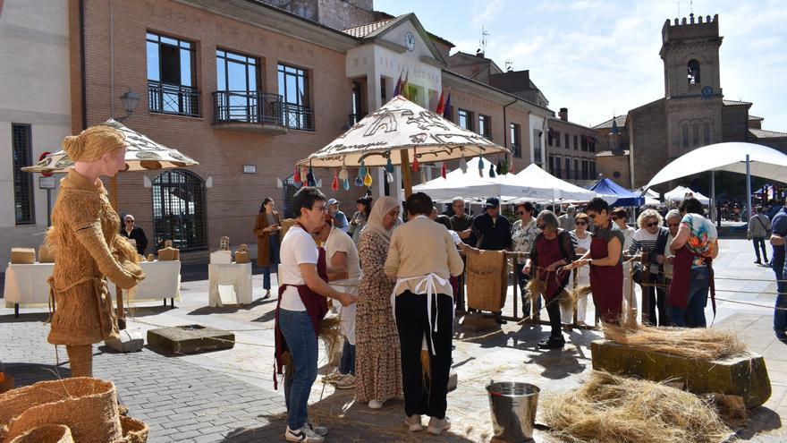 Fotos de la XXV feria Artesparto de Sesma