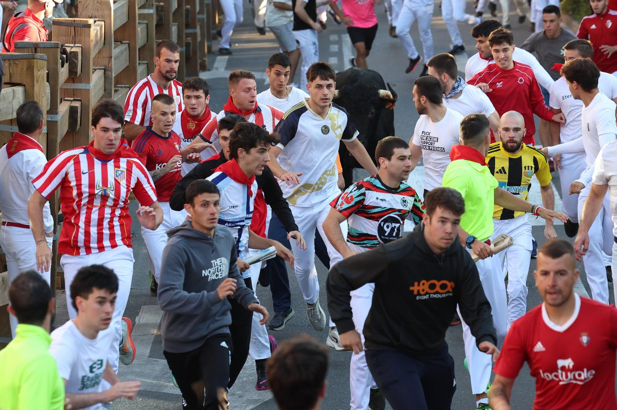 Fotos del quinto encierro de las fiestas de Tudela 2025