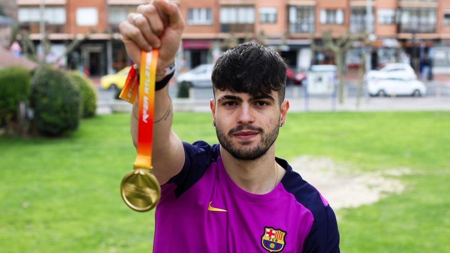 Markel Fernández, el nuevo rey del 400 metros lisos en pista cubierta