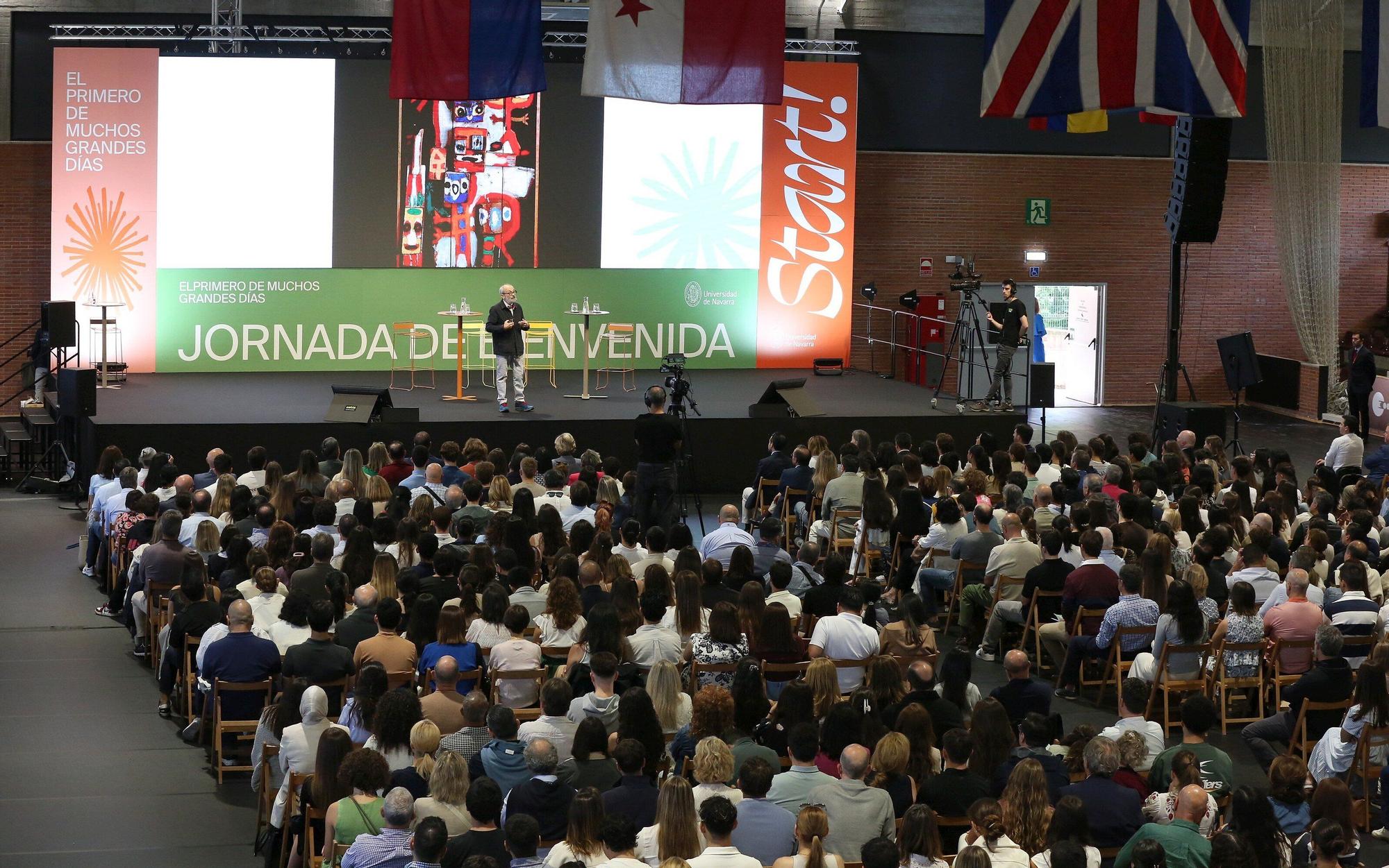 Jornada de bienvenida de la Universidad de Navarra