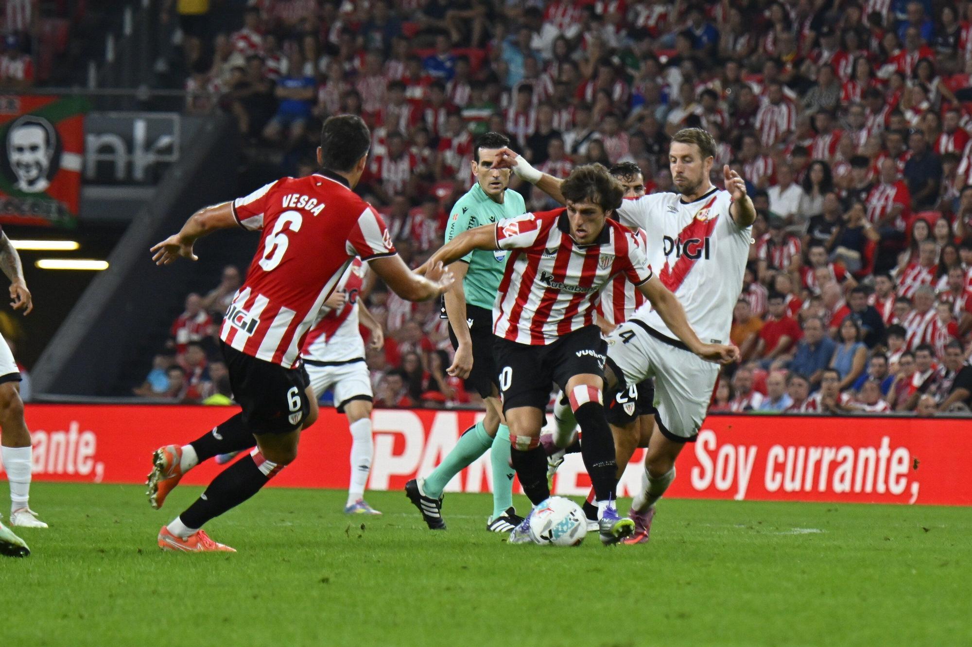 El Athletic - Rayo Vallecano, en imágenes