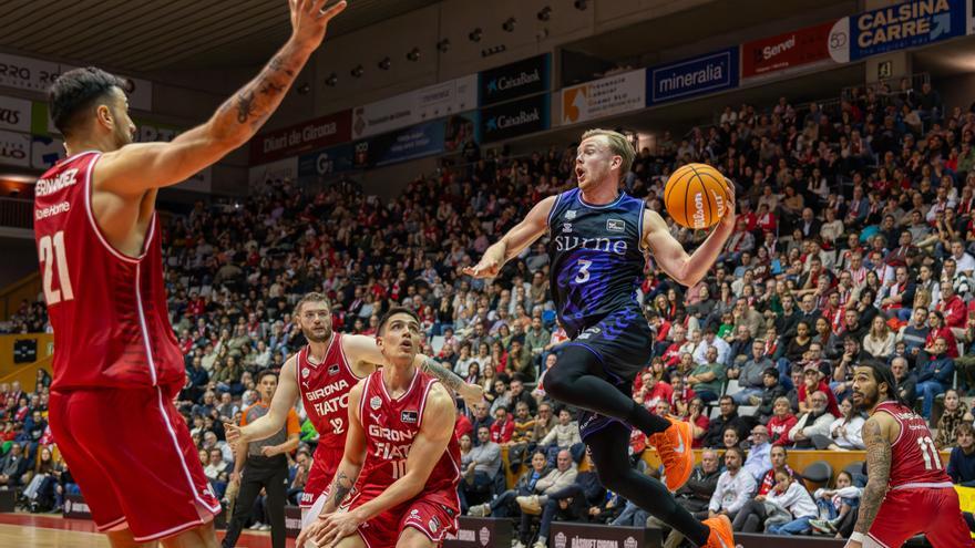 Borrón y cuenta nueva para el Surne Bilbao tras la victoria ante el Bàsquet Girona