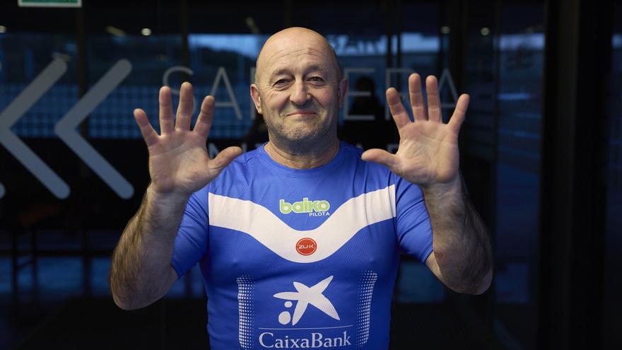 Ángel Argain, presidente del concejo de Bizkarreta-Gerendiain: "Unai Laso se ha llevado muchos palos, pero tiene sesera"