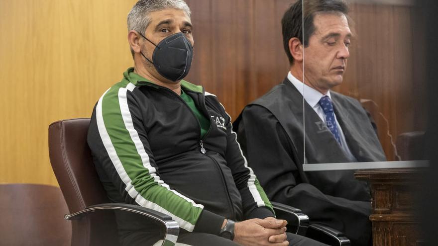 El acusado, Bernardo Montoya, durante el juicio