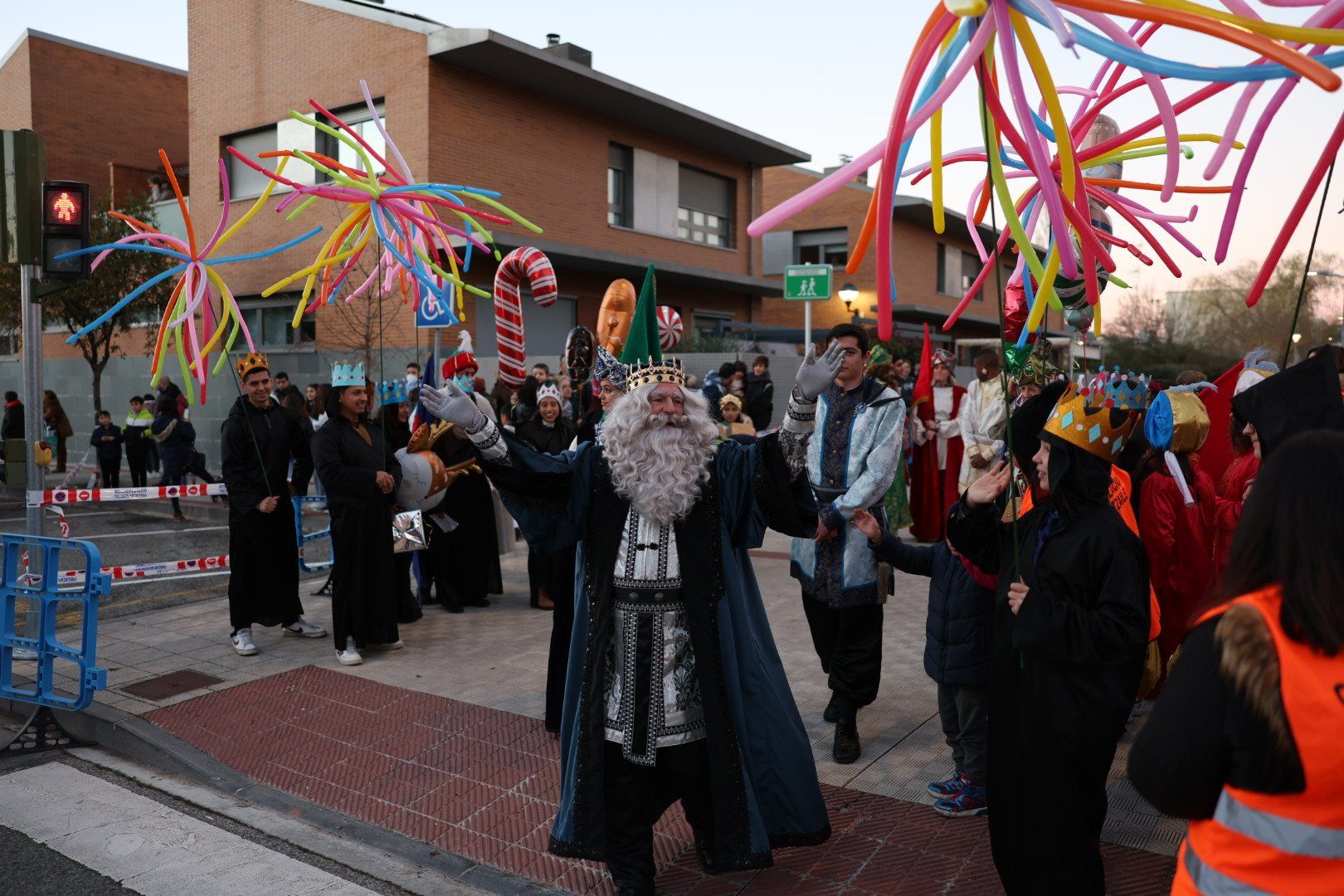 Cabalgata de los Reyes Magos en Sarriguren