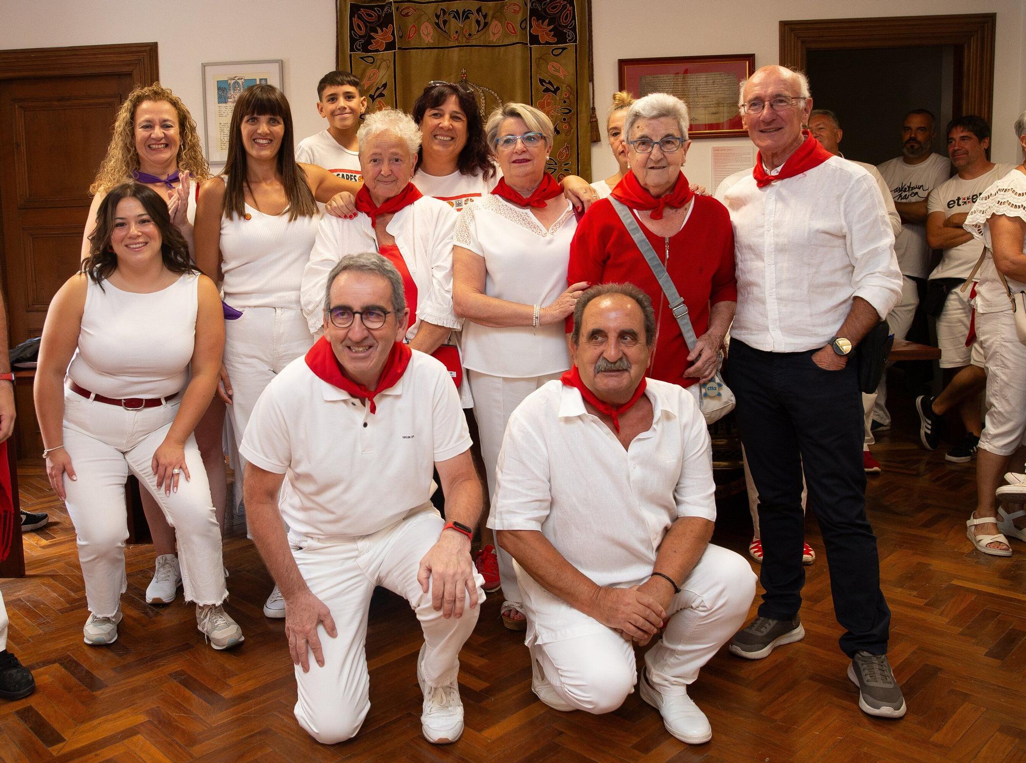 Chupinazo de las fiestas de Puente La Reina / Gares 2025