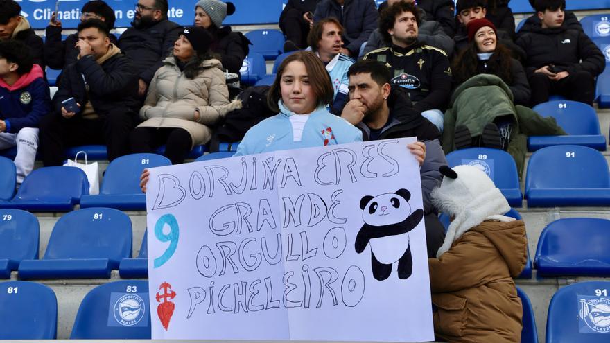 En imágenes: Ambientazo en el Alavés - Celta (¡Búscate en las fotos!)