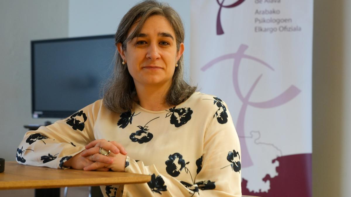 La psicóloga educativa Eva Audicana