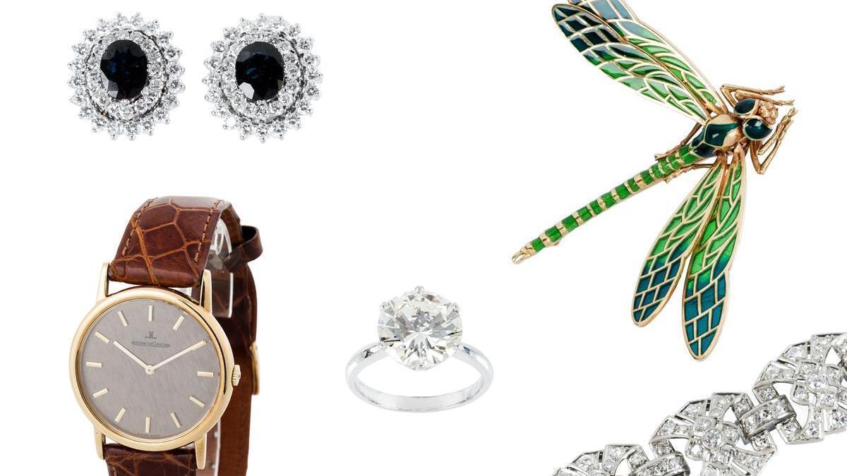 Algunas de las piezas a subastar los próximos 17 y 18 de noviembre en la Sala Moyua de Brancas en Bilbao.