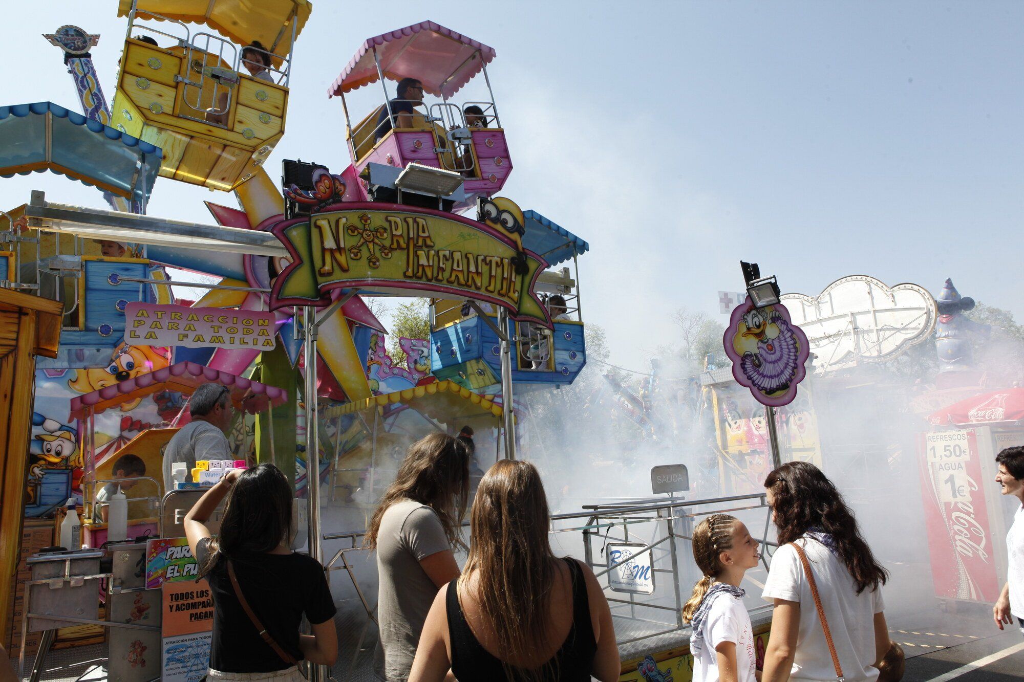 Las barracas, epicentro de la fiesta