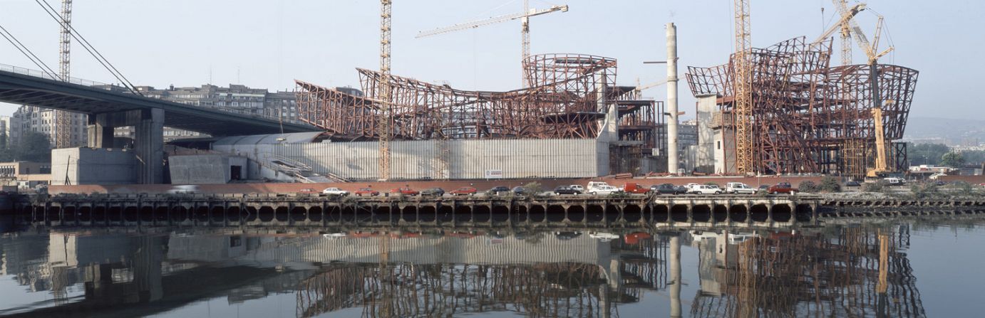 Así se construyó el Museo Guggenheim paso a paso | En imágenes