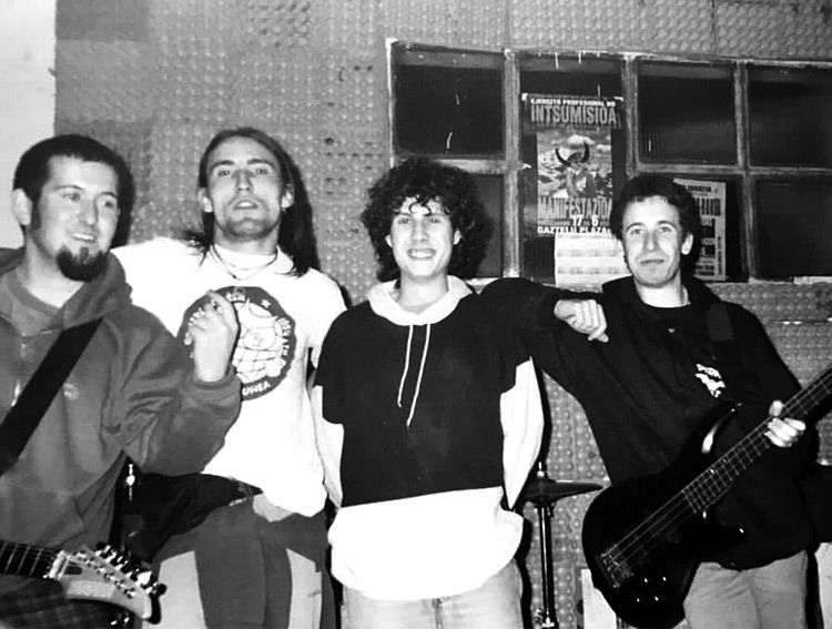 Leihotikan en sus inicios, en una imagen tomada en Orkoien en 1994.