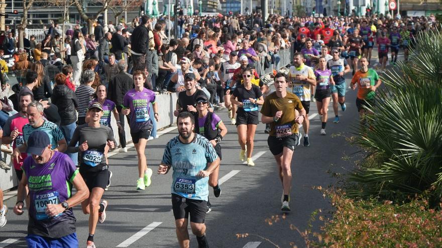 Un corredor de la Behobia que sufrió una parada cardiorrespiratoria ya está fuera de peligro