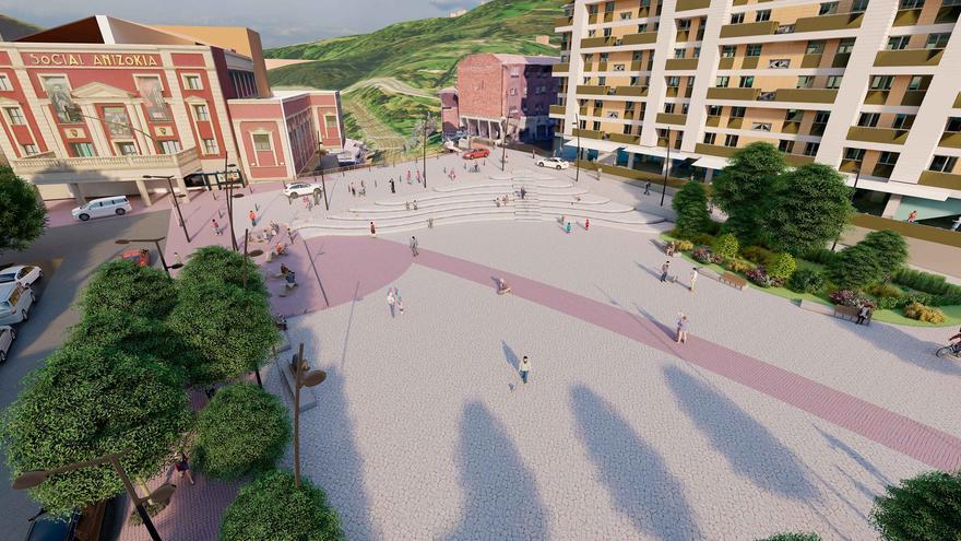 La plaza San Fausto son estará lista para fiestas de Basauri