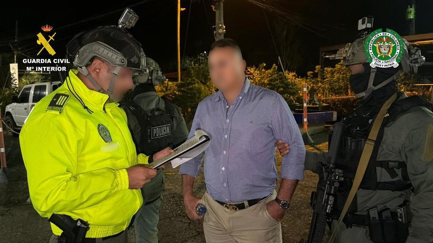 La Guardia Civil detiene en Colombia a uno de los principales "narcos invisibles" del Clan del Golfo