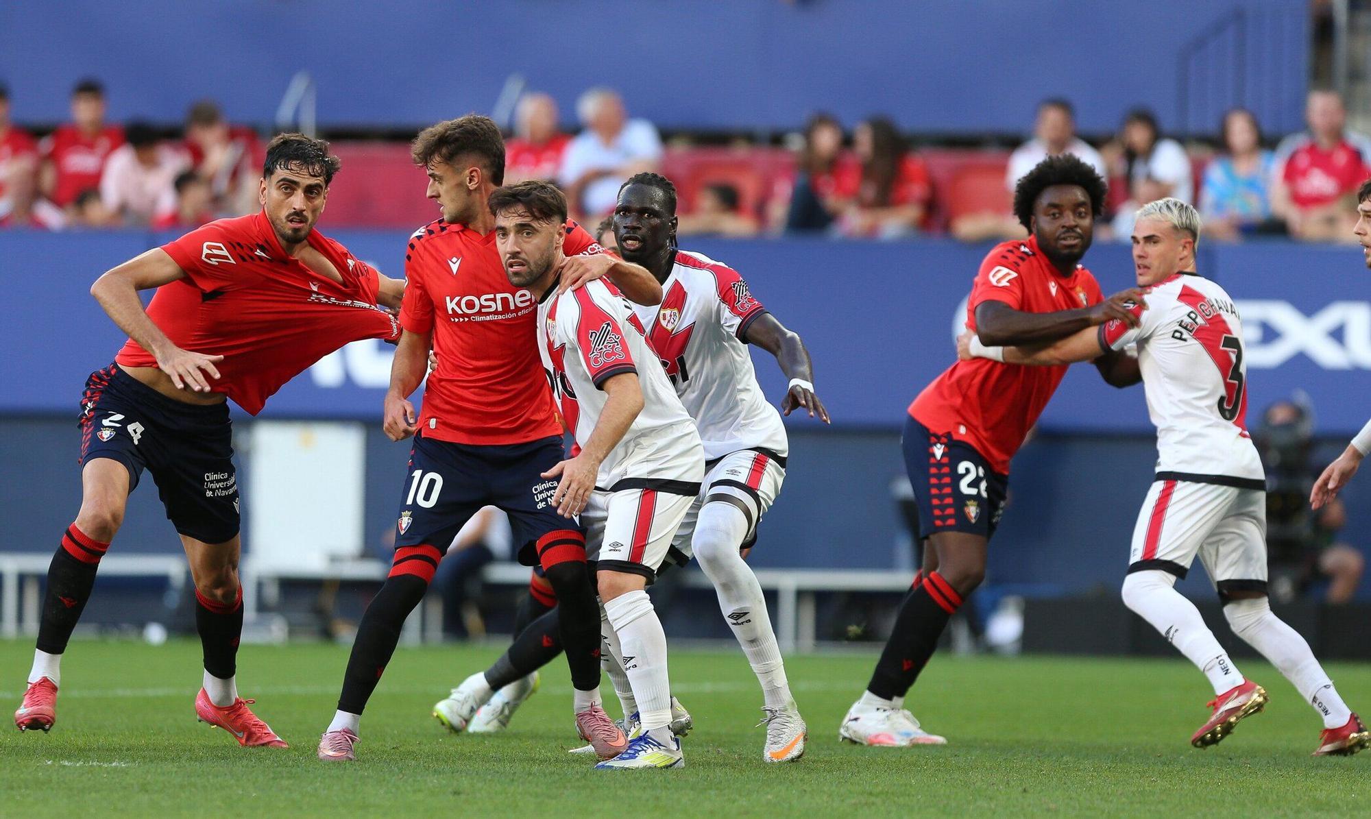 Mejores imágenes del Osasuna-Rayo