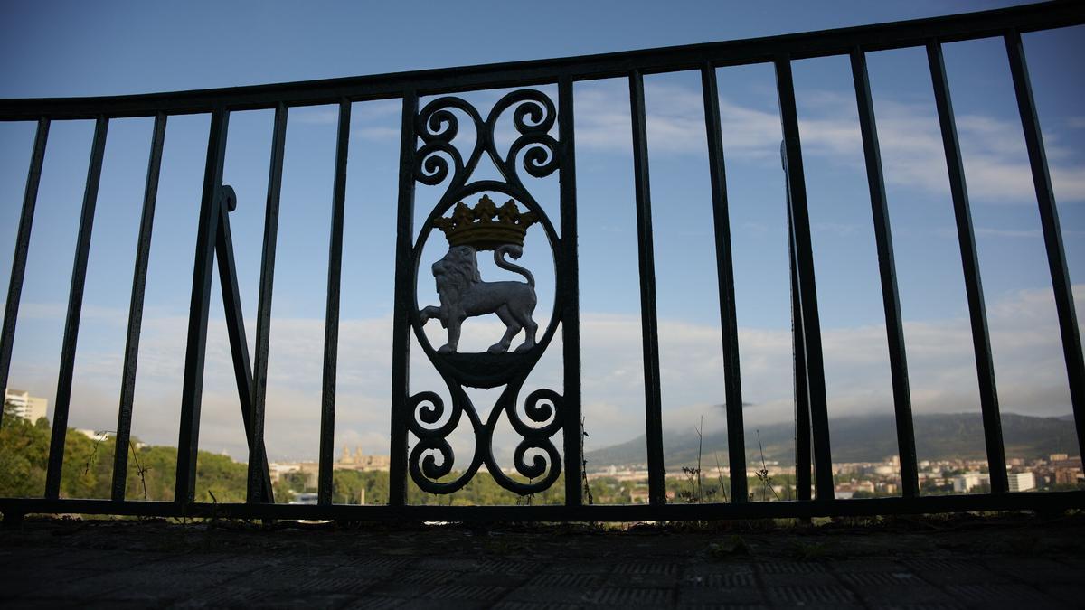 Vallas retiradas en la Cuesta de Beloso.