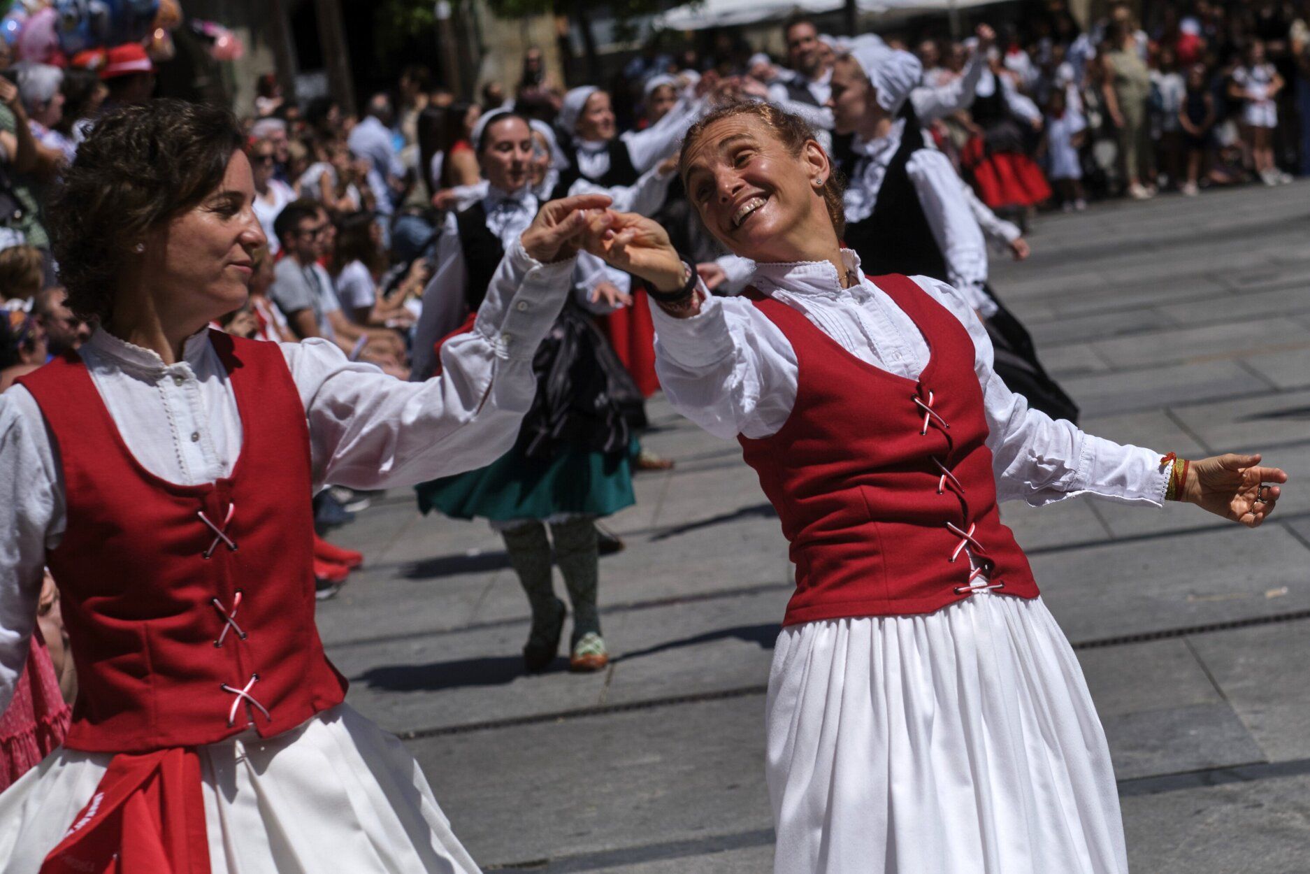 Fotos del inicio de las fiestas de Estella-Lizarra