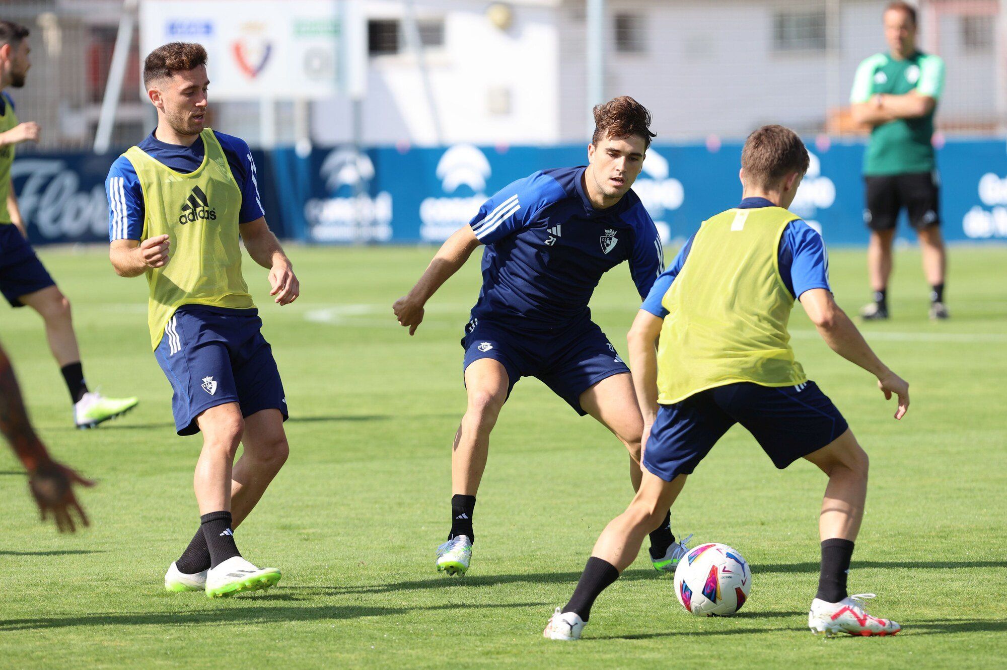 Fotos del entrenamiento de Osasuna en Tajonar de este lunes 24 de julio