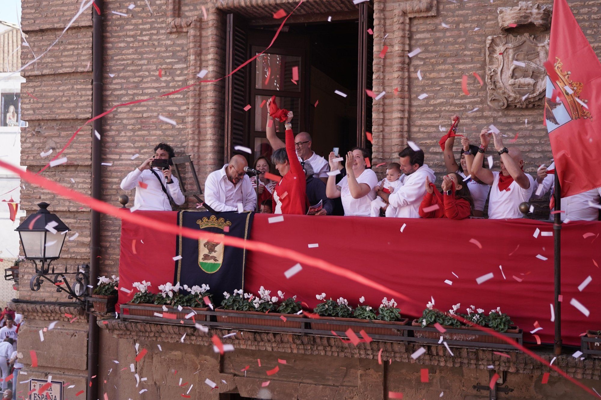 Fotos del cohete de Corella