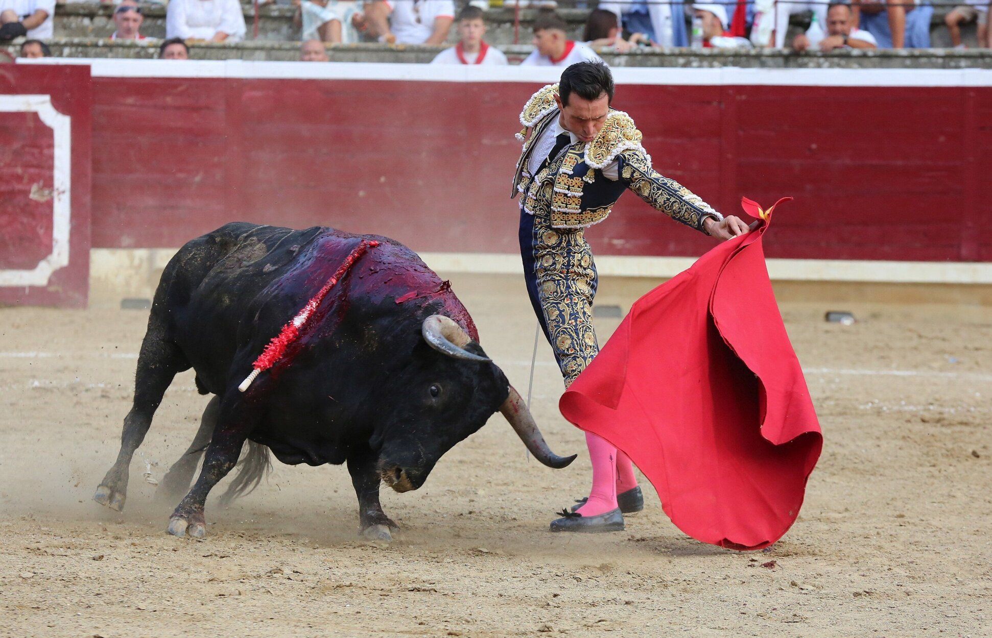 Fotos de la tercera corrida de toros de fiestas de Tafalla