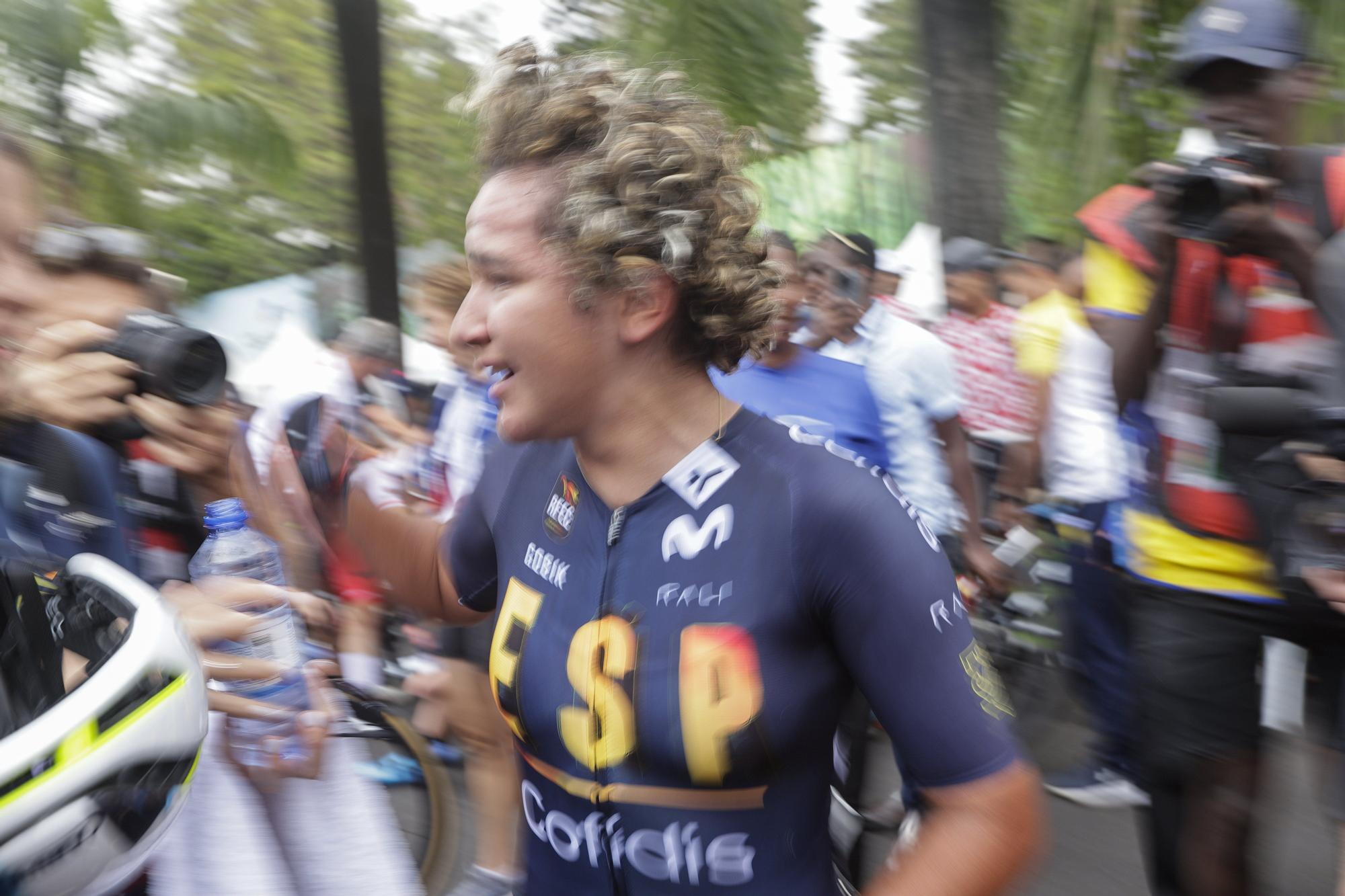 Álbum de fotos de Paula Ortiz campeona del mundo de ciclismo júnior