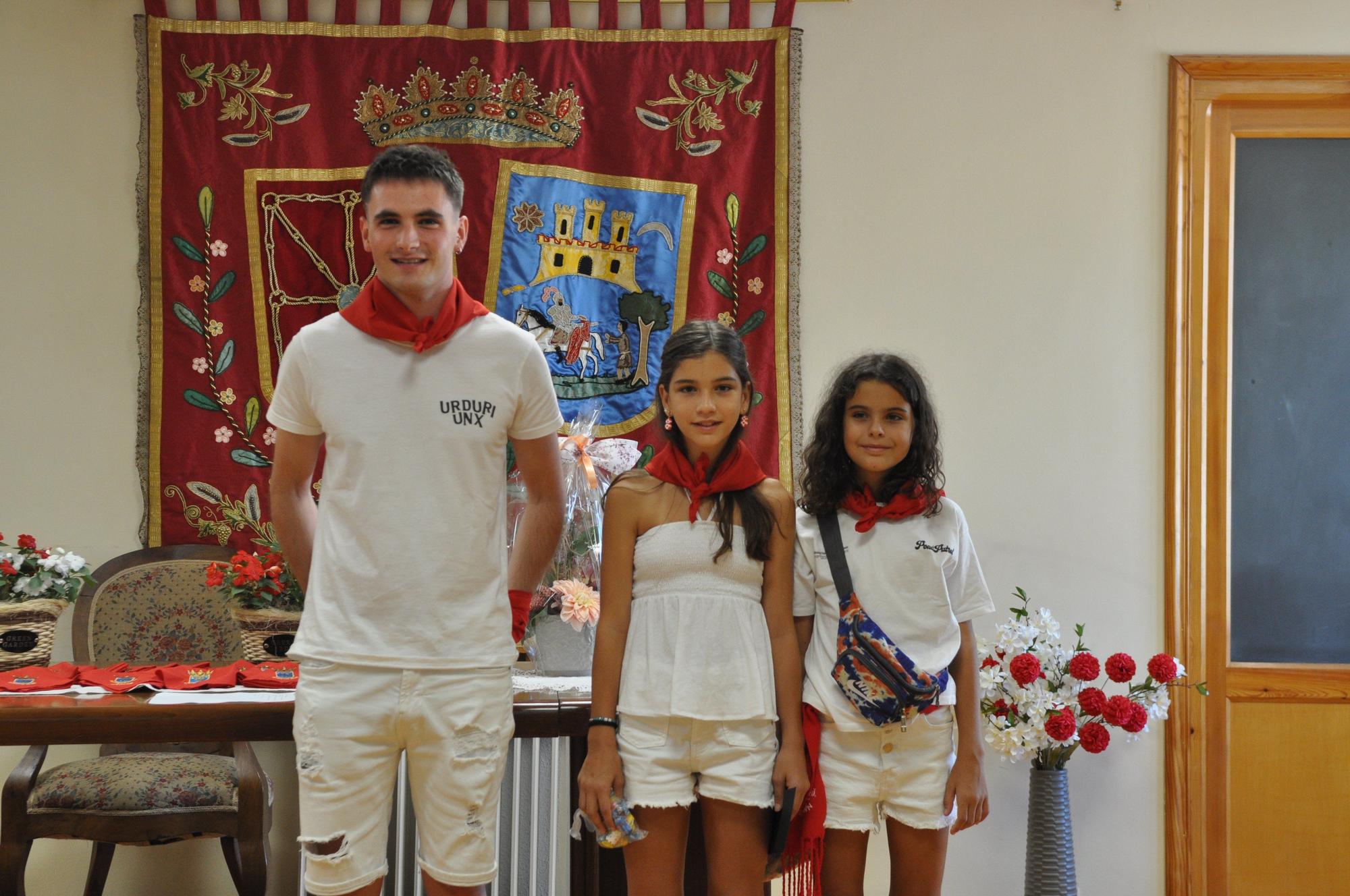 Imágenes del txupinazo de San Martín de Unx
