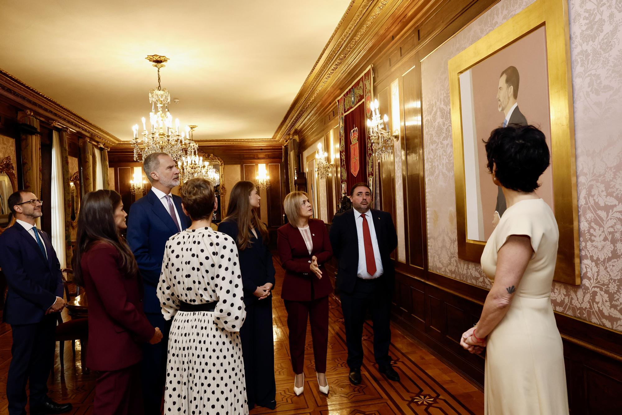 Visita de Felipe de Borbón, Leonor y Letizia a Navarra (viernes 26 de septiembre de 2025)