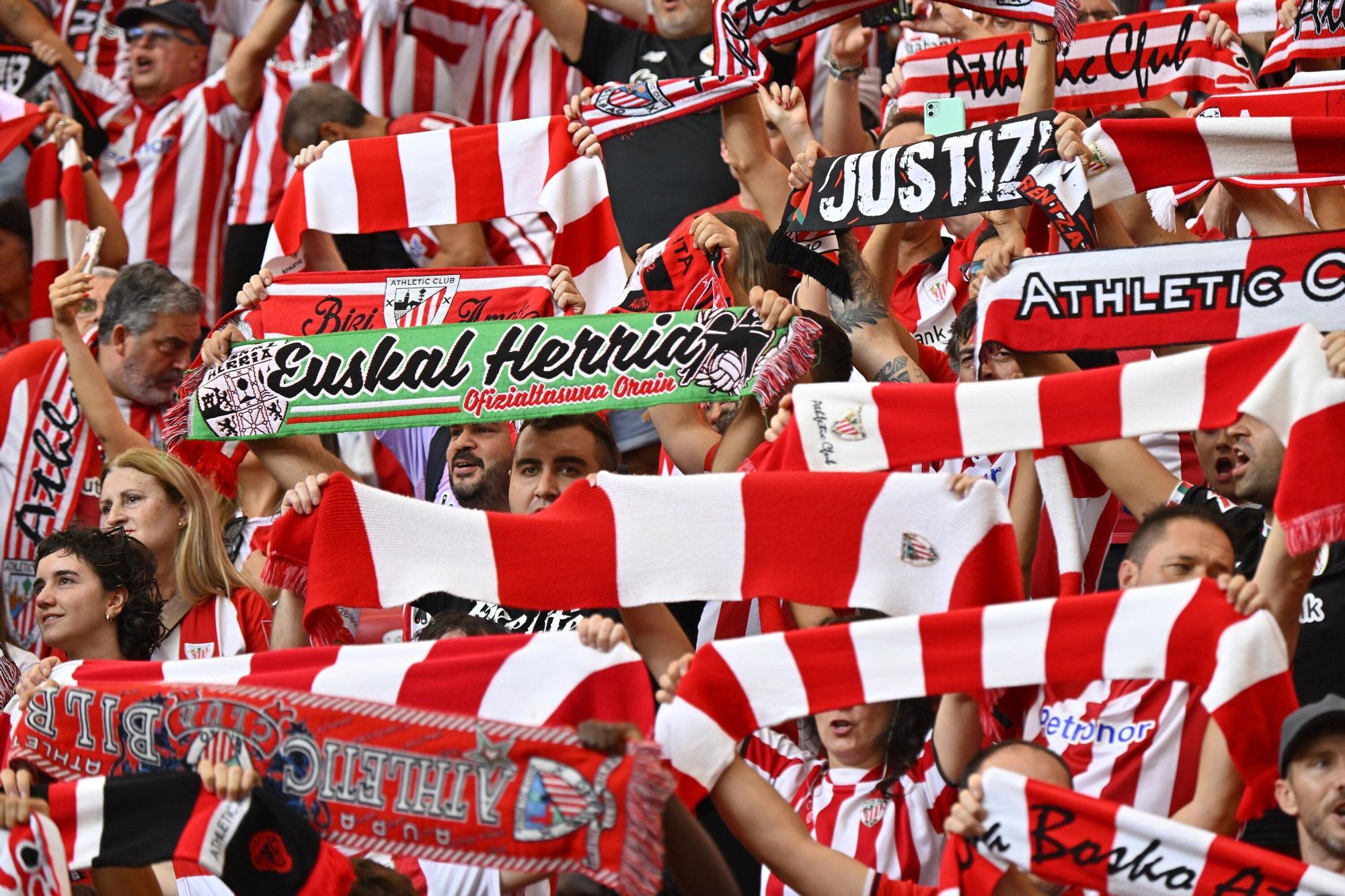 En imágenes: ¿Has estado en San Mamés viendo el Athletic-Arsenal? Búscate en nuestra galería