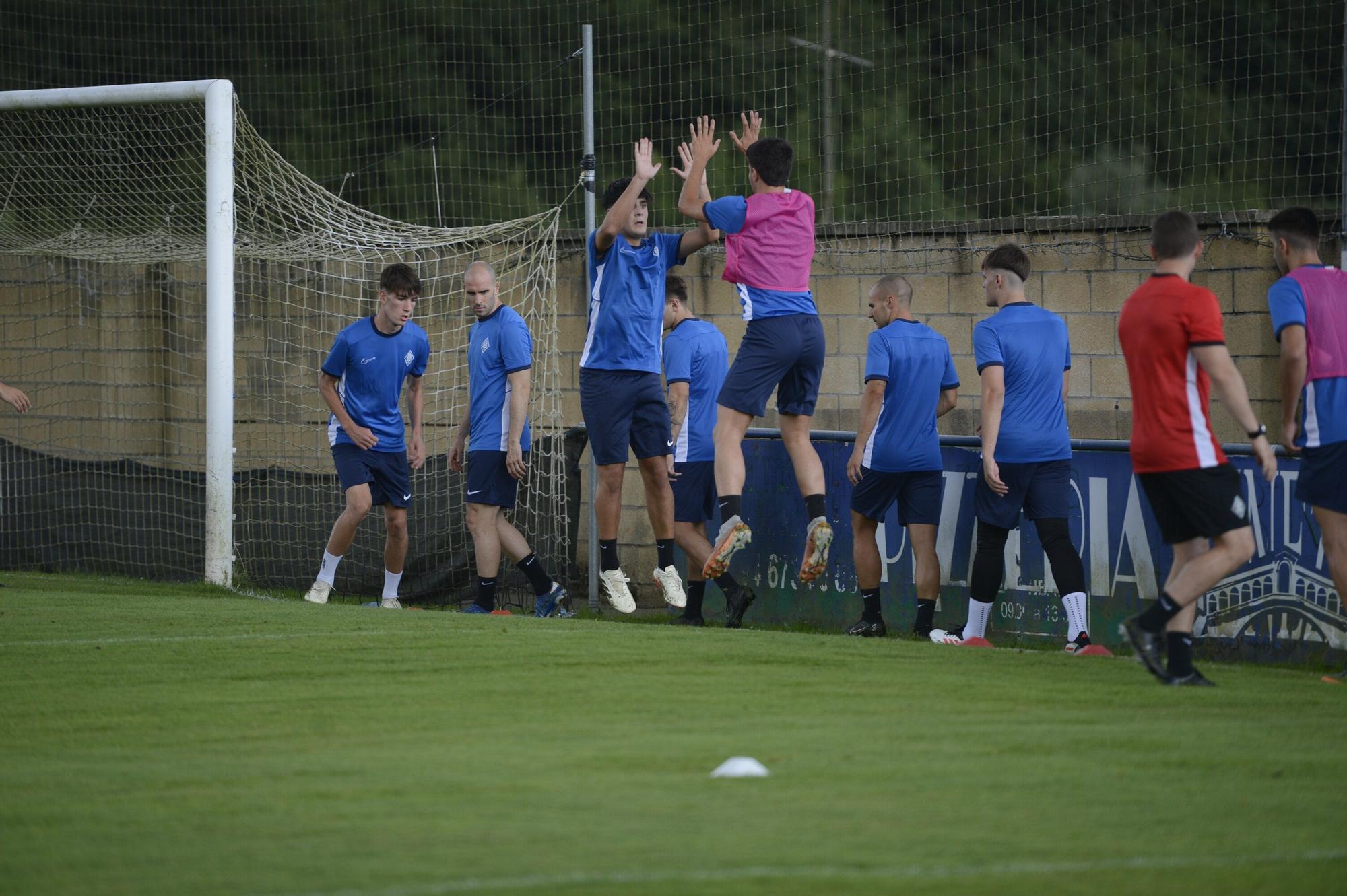 En imágenes: primer entrenamiento Amorebieta