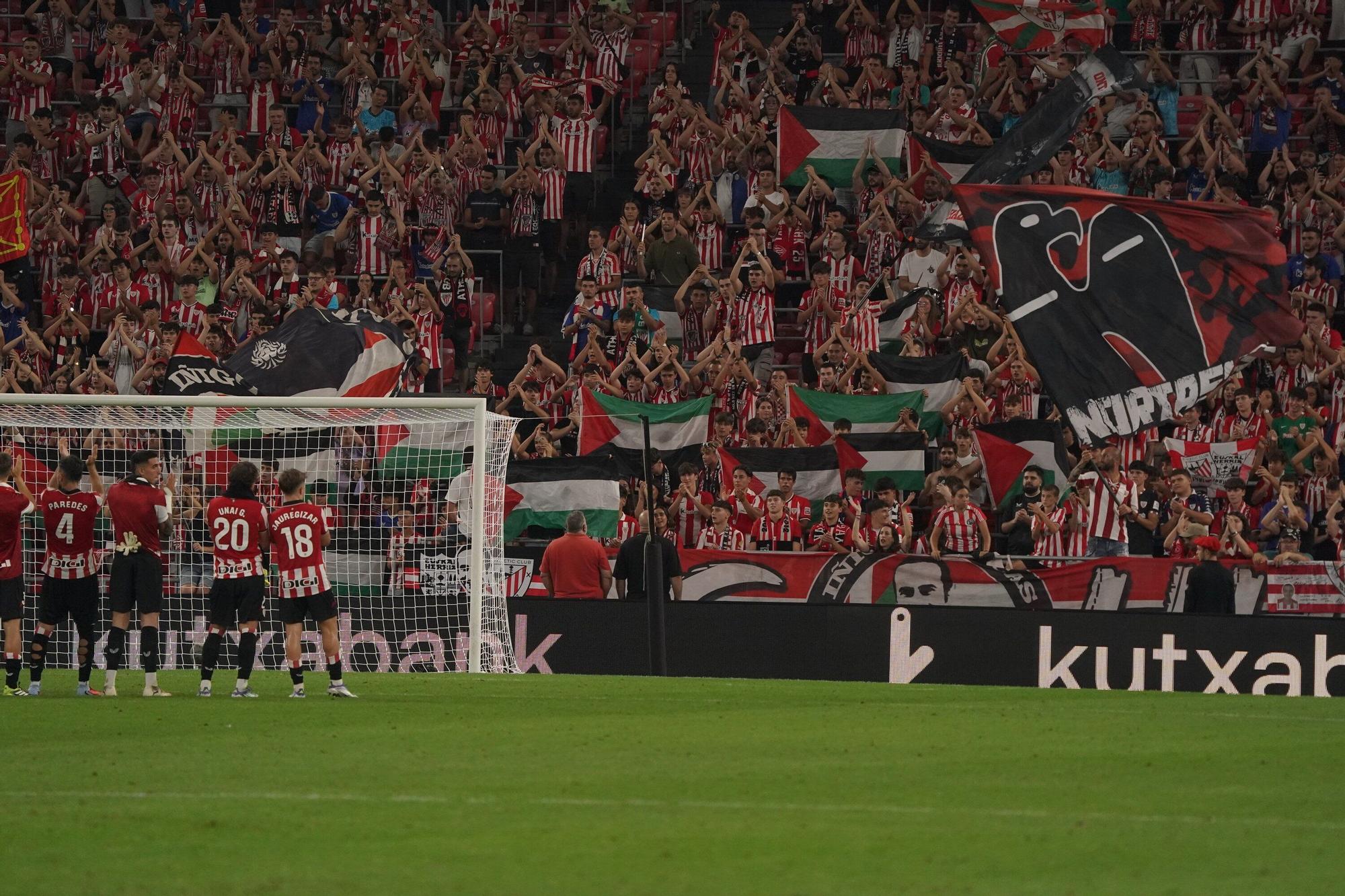 El Athletic - Rayo Vallecano, en imágenes