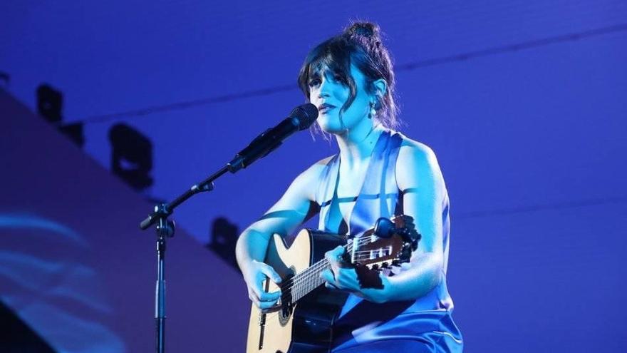 Amaia Romero vuelve a pisar el escenario de OT.