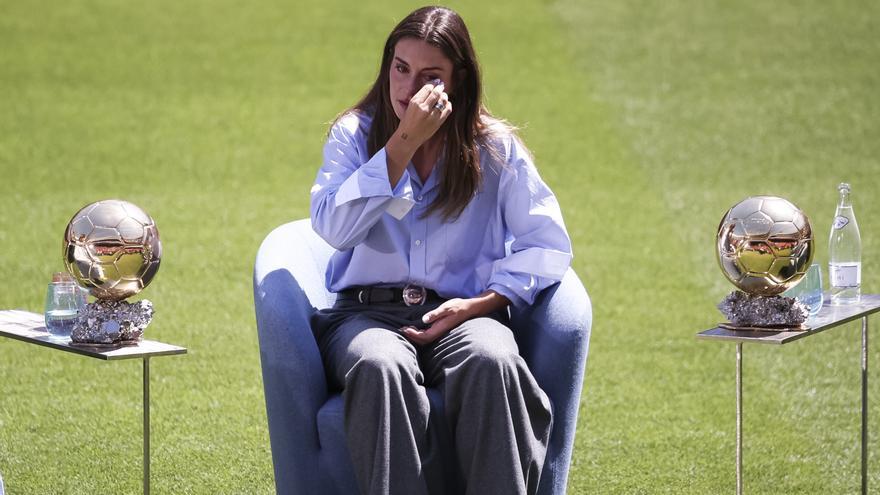 Alexia Putellas se despide del Barça entre lágrimas: "Me he vaciado, ha sido la historia perfecta"