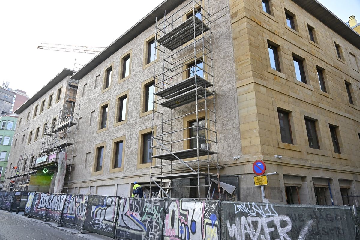 El Museo Vasco de Bilbao estrena fachada