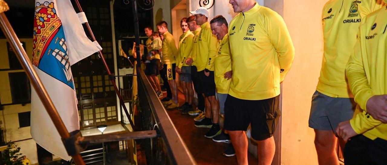 Emocionante recibimiento a Orio tras proclamarse campeón de la Liga Eusko Label