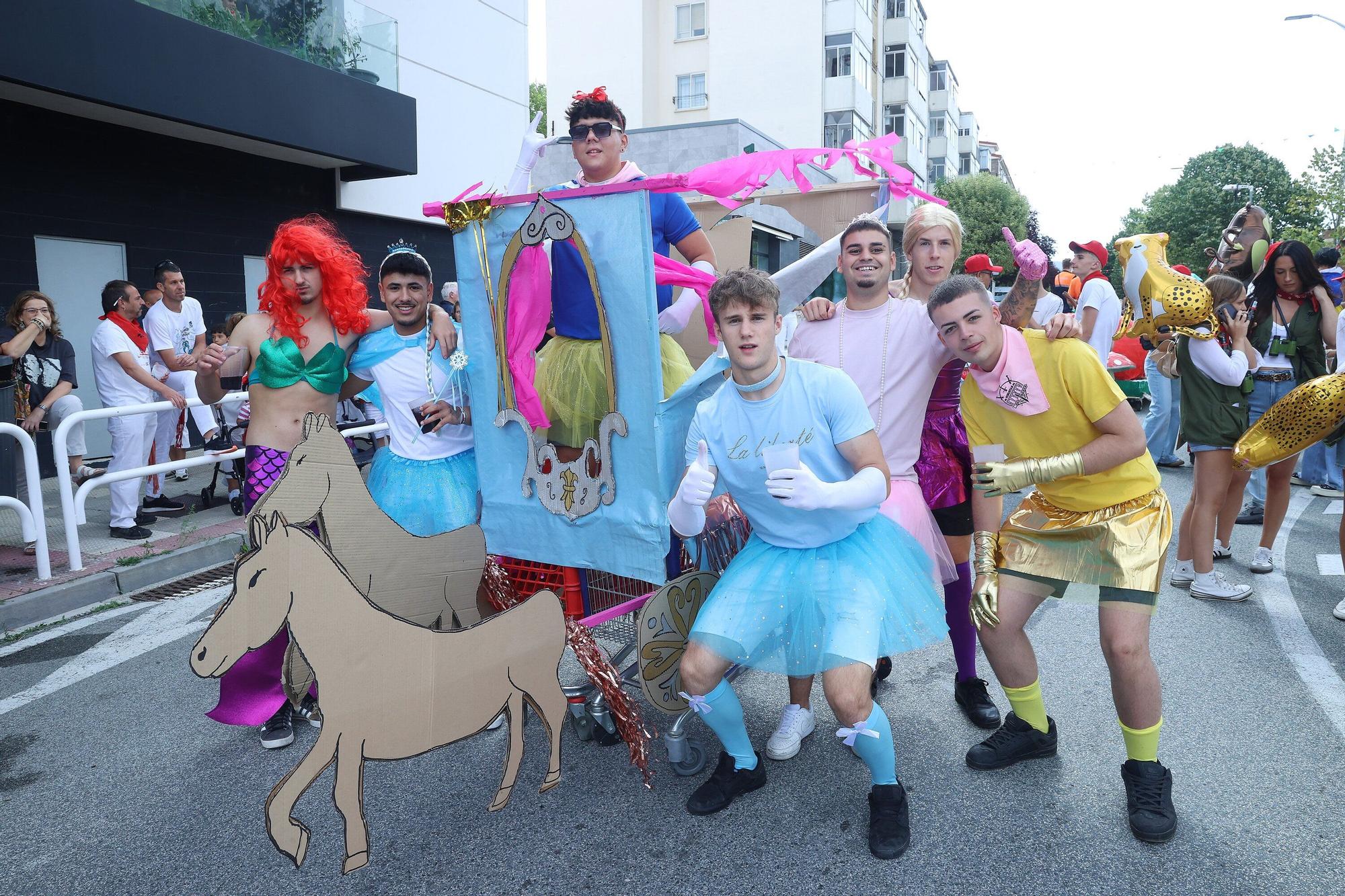 Concurso de disfraces y carrozas en fiestas de Noáin