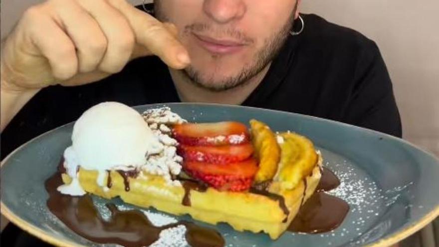 El templo de los gofres recién hechos en el centro de Gasteiz