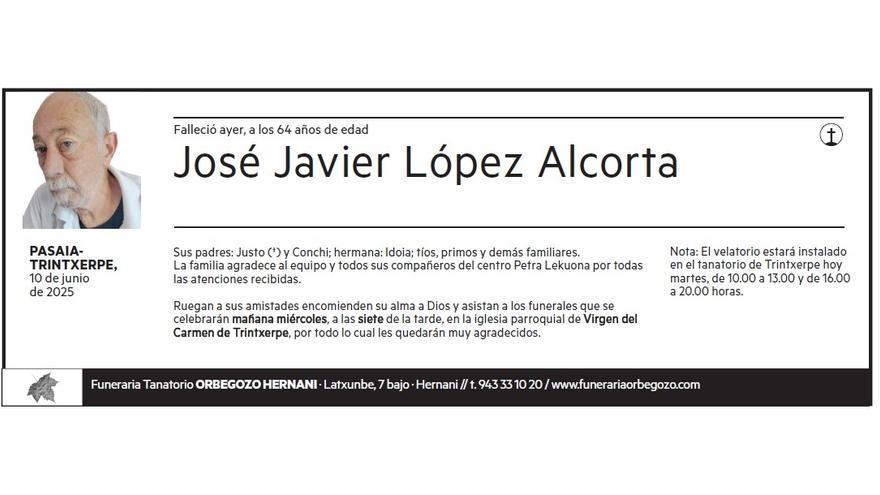 JOSE JAVIER LOPEZ ALCORTA