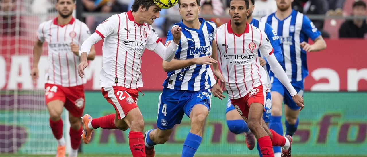 En imágenes: Todas las fotos del Girona FC - Alavés en el estadio Montilivi