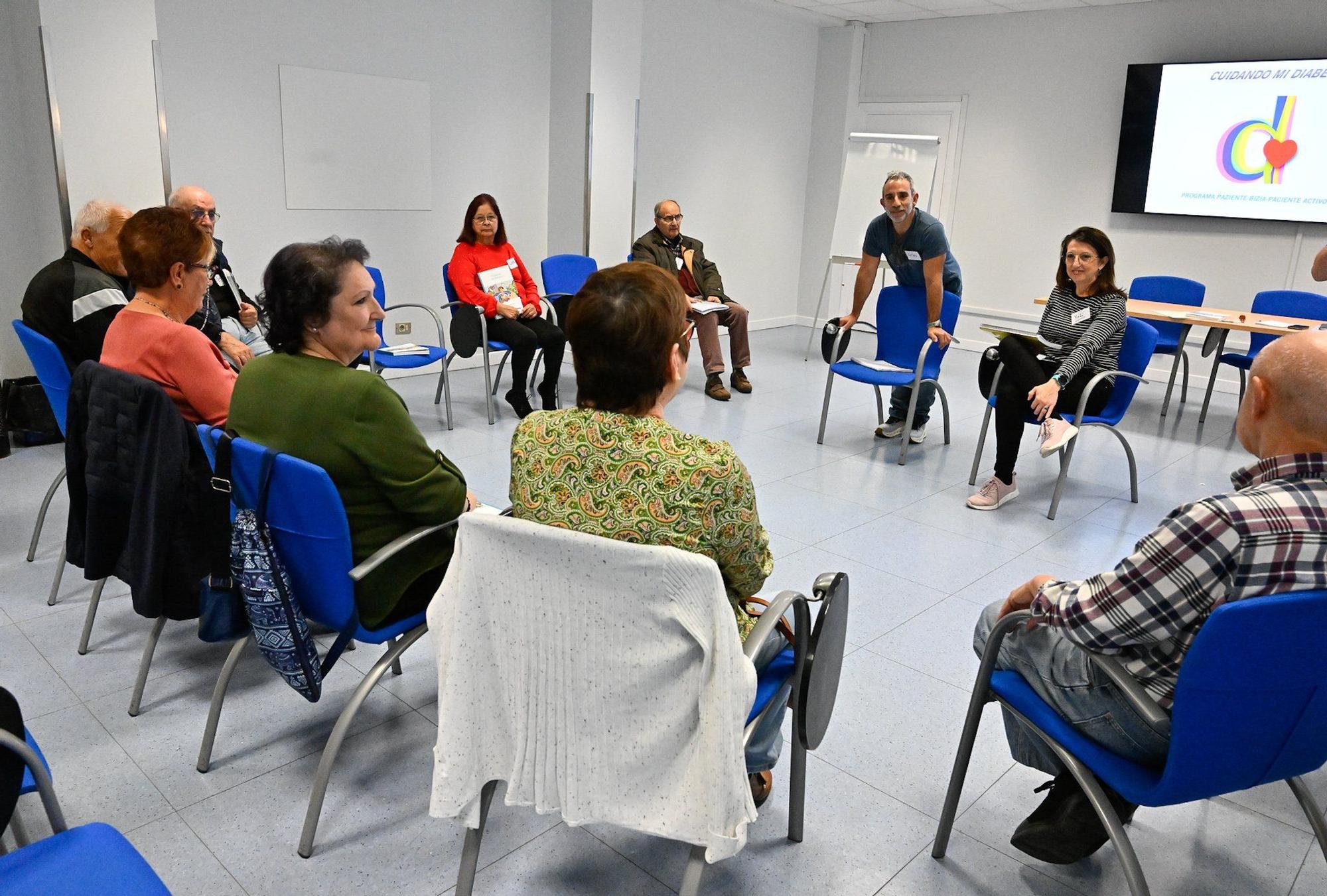 En imágenes: Cursos de Osakidetza para frenar la diabetes