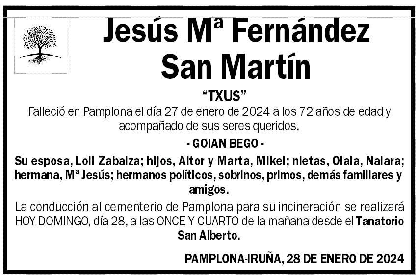 Jesús Mª Fernández San Martín