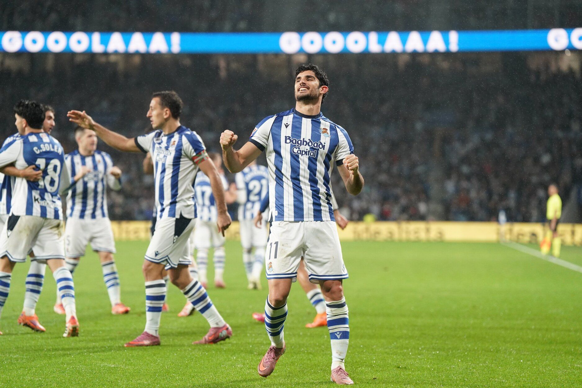 Las mejores imágenes del partido entre la Real y el Athletic