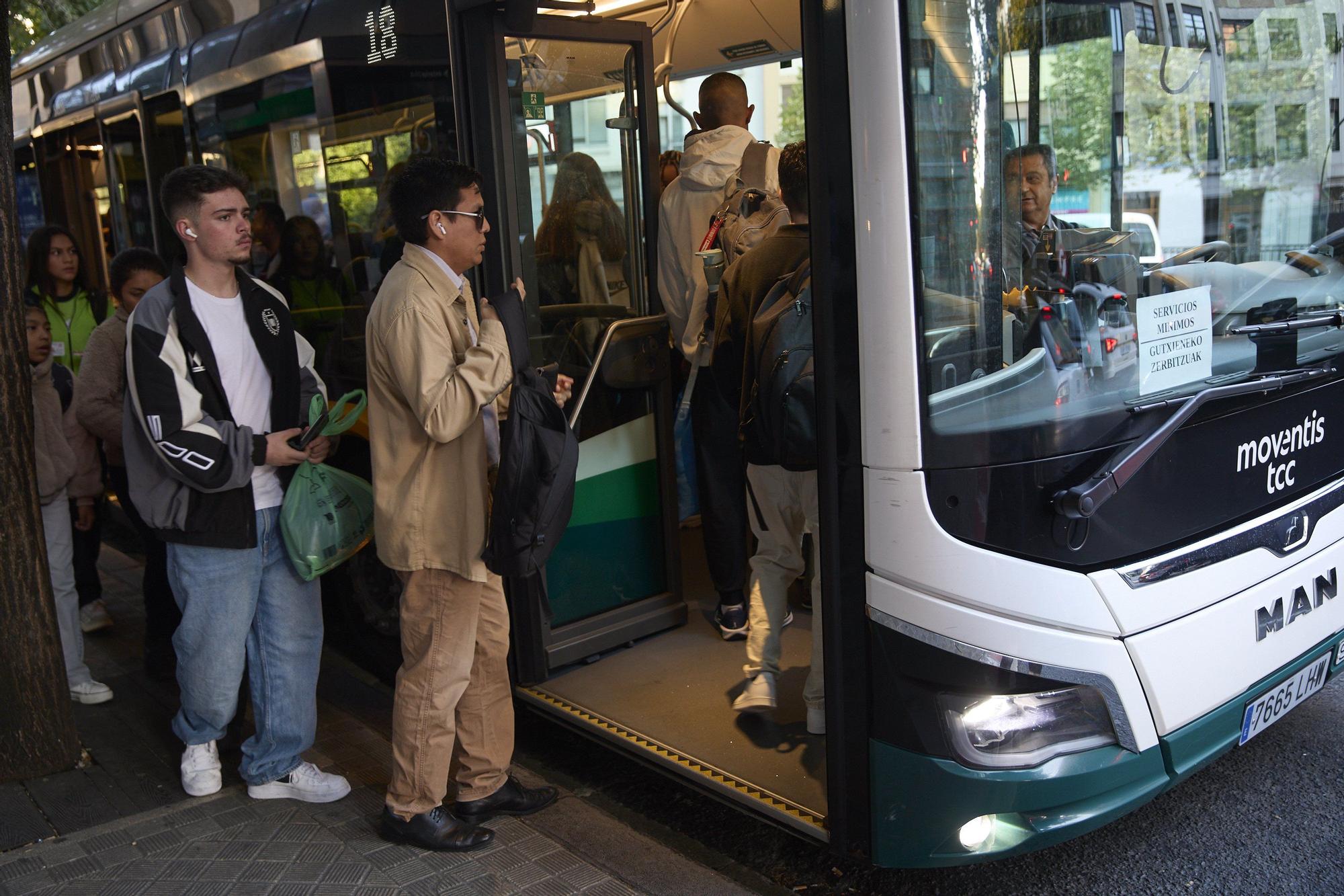 Huelga en el servicio de villavesas este martes 9 de septiembre
